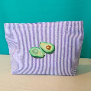 Neceser rayas AGUACATE